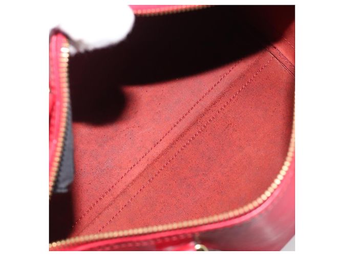 Borsa a mano LOUIS VUITTON Epi Speedy 25 Castilian Red M43017 LV Auth 199331V Rosso - vista 10