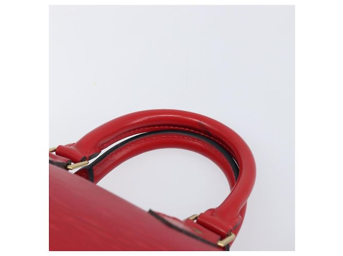 Borsa a mano LOUIS VUITTON Epi Speedy 25 Castilian Red M43017 LV Auth 199331V Rosso - vista 14
