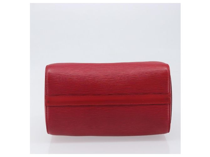 Borsa a mano LOUIS VUITTON Epi Speedy 25 Castilian Red M43017 LV Auth 199331V Rosso - vista 5