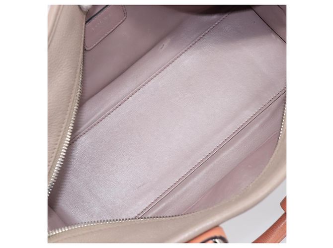 LOEWE Amazona 28 Handtasche Leder Rosa Silber Authentisch 200805V Pink - Ansicht 11