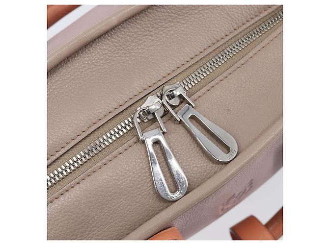 LOEWE Amazona 28 Handtasche Leder Rosa Silber Authentisch 200805V Pink - Ansicht 20