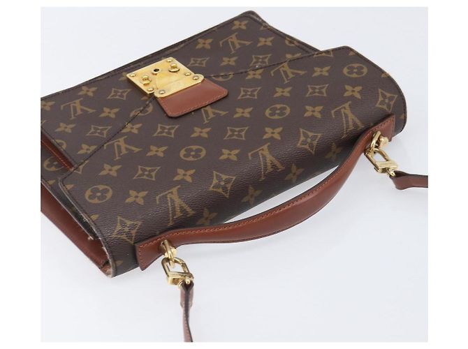 Borsa a mano LOUIS VUITTON Monogram Monceau 28 M51185 LV Auth ka6012 Monogramma - vista 6