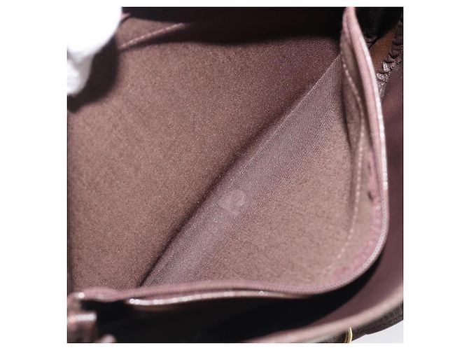 Borsa a tracolla Burberrys Nova Check Canvas Beige Gold Auth ka6035 D'oro - vista 21