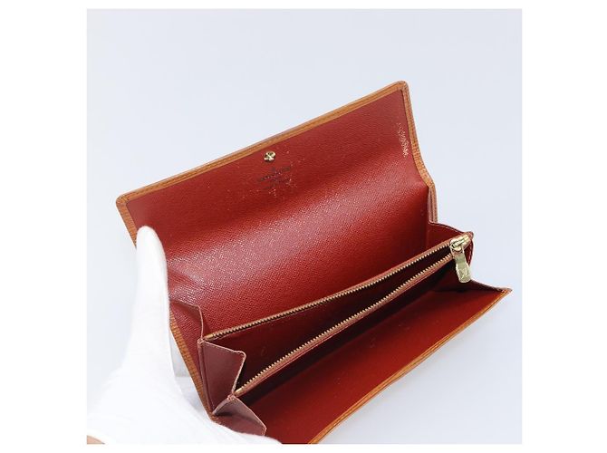 LOUIS VUITTON Set di 3 Portafogli Epi Rosso Giallo LV Auth BA15268 - vista 15