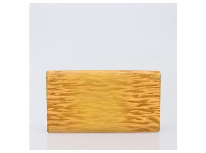 LOUIS VUITTON Set di 3 Portafogli Epi Rosso Giallo LV Auth BA15268 - vista 17