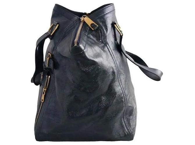 Yves Saint Laurent Blauer Tote Bag - Ansicht 3