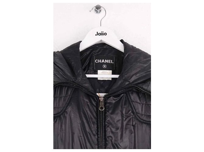 Giacca Chanel nera in sintetico Nero - vista 2