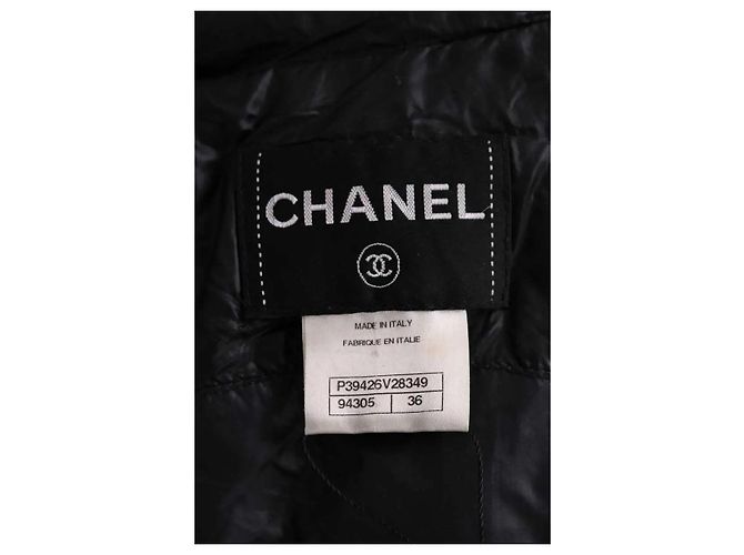 Giacca Chanel nera in sintetico Nero - vista 7
