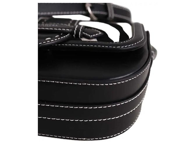 Borsa a tracolla Lancel Sienna in pelle nera Nero - vista 6