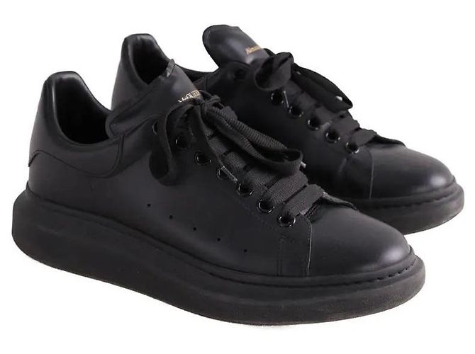 Alexander Mcqueen Sneakers basse Oversize nere Nero - vista 3