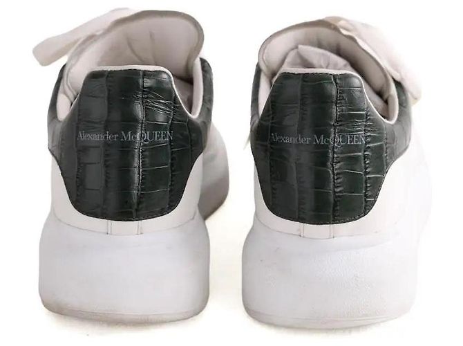 Alexander Mcqueen Sneakers basse Oversize bianche Bianco - vista 2