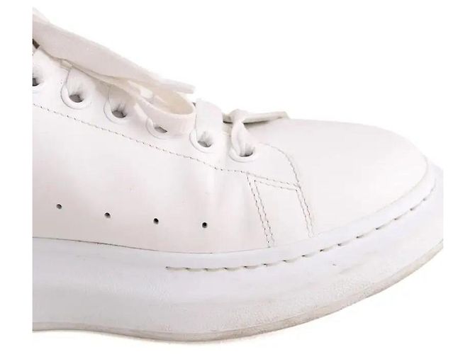 Alexander Mcqueen Sneakers basse Oversize bianche Bianco - vista 4