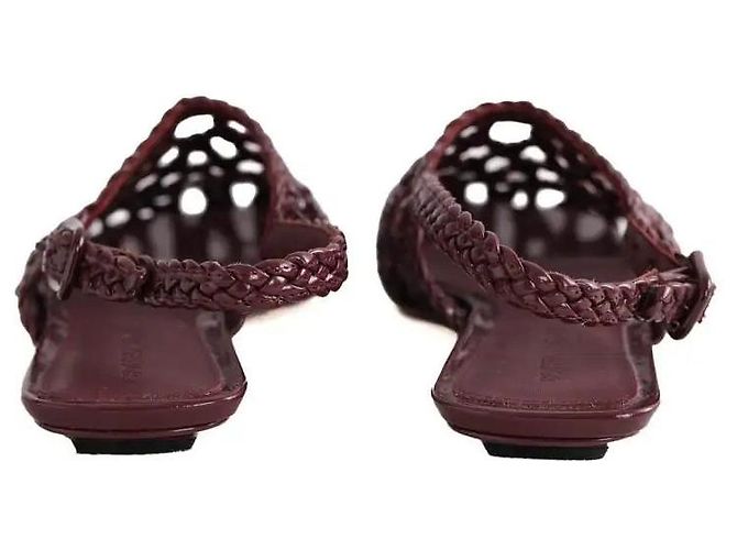 Bottega Veneta Mules bordeaux Bordò - vista 2