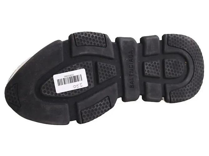 Balenciaga Sneakers Speed argentate Argento - vista 6