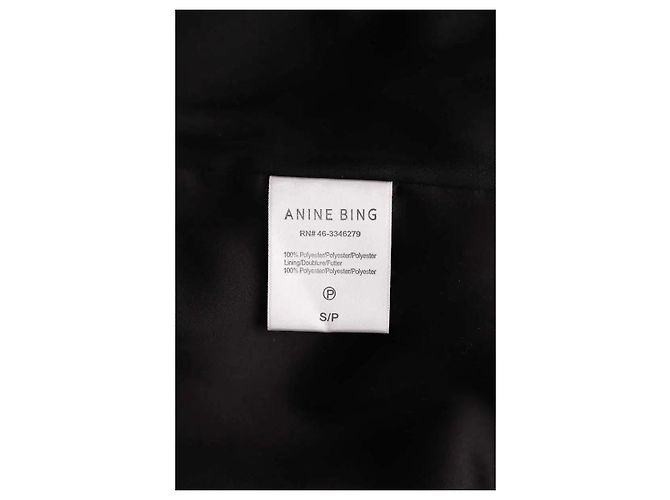 Abrigo marrón Anine Bing Talla S Castaño - vista 6