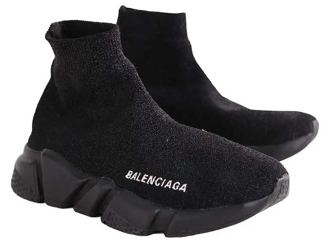Balenciaga Baskets Speed noires - vue 3