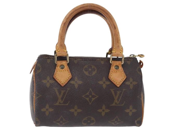LOUIS VUITTON Monogram Mini Speedy Hand Bag M41534 LV Auth 202151 Monogramma - vista 13