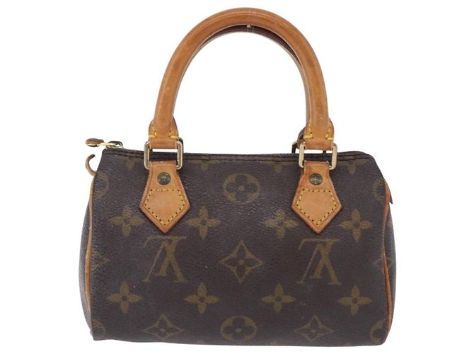 LOUIS VUITTON Monogram Mini Speedy Hand Bag M41534 LV Auth 202151 Monogramma - vista 2