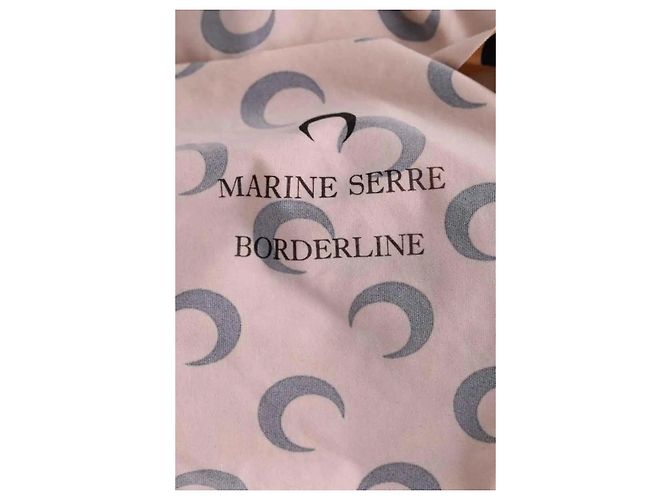 Marine Serre Top rosa - vista 5