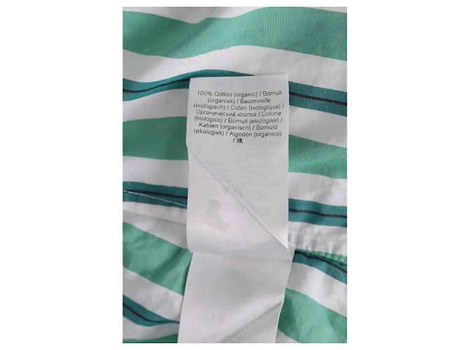 Vestido Ganni de algodón verde - vista 7