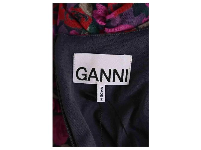 Ganni Kleid Rosa Pink - Ansicht 5