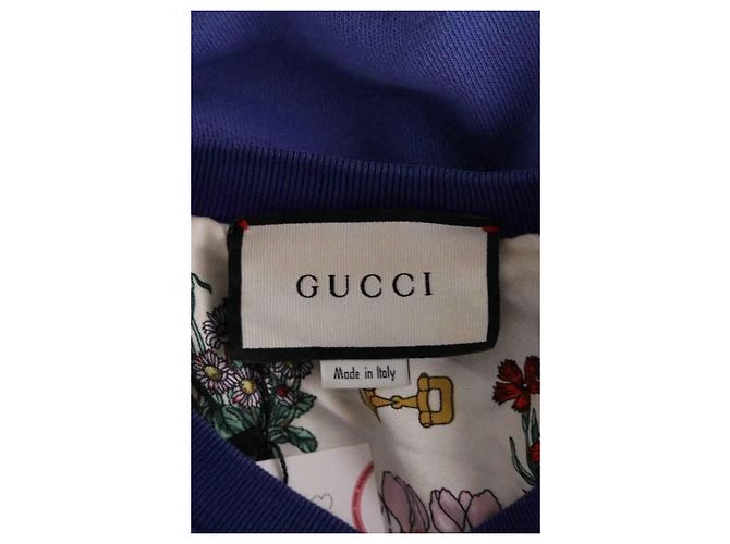 Gucci Cardigan aus Baumwolle Blau Herren XS - Ansicht 5