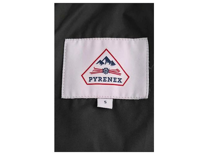 Plumas Pyrenex caqui con piel - vista 5