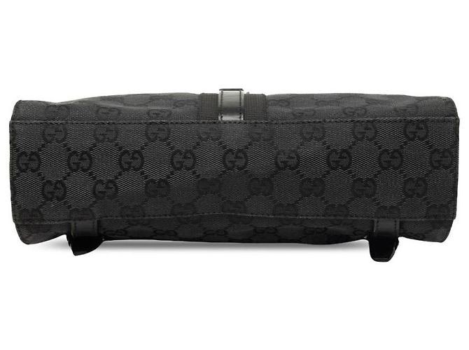 Zaino Jackie Gucci GG Canvas Nero - vista 3