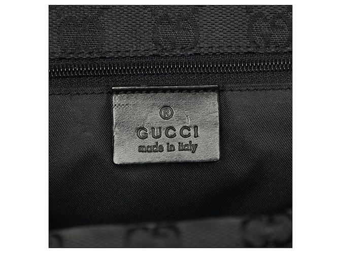 Zaino Jackie Gucci GG Canvas Nero - vista 5