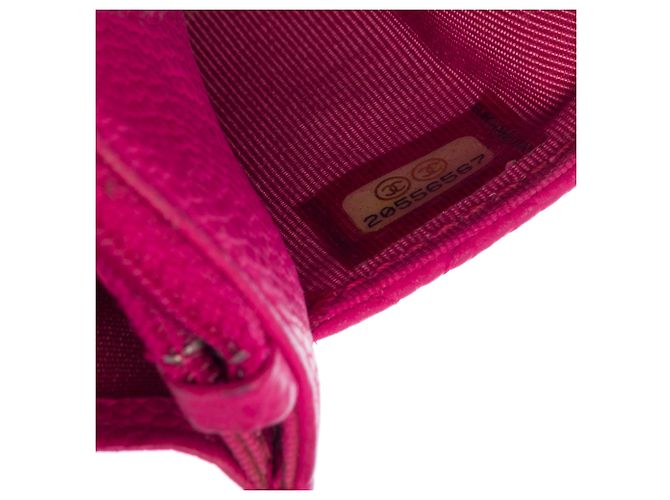 Borsa CHANEL Wallet on Chain in Pelle Rosa - 103887 - vista 8