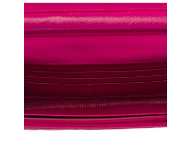 Borsa CHANEL Wallet on Chain in Pelle Rosa - 103887 - vista 9