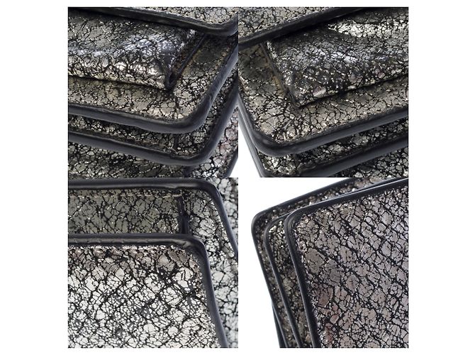 Borsa YVES SAINT LAURENT in Pelle Argentata - 103885 Argento - vista 11