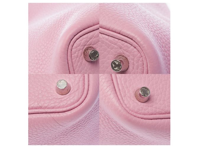 Hermès Borsa HERMES Picotin in Pelle Rosa - 103884 - vista 12