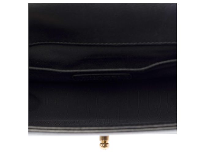 Borsa CHANEL Boy in Pelle Nera - 103882 Nero - vista 9