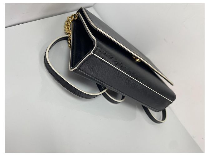 Borsa a tracolla Dsquared2 in pelle nera Nero - vista 5