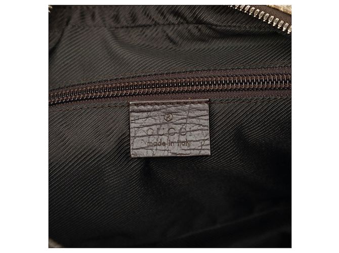 Clutch Gucci GG Supreme Beige - vista 5