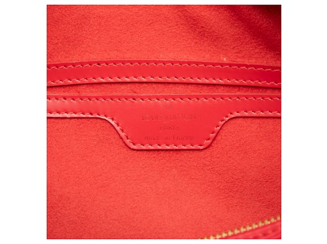 Borsa Louis Vuitton Epi Soufflot rossa Rosso - vista 5