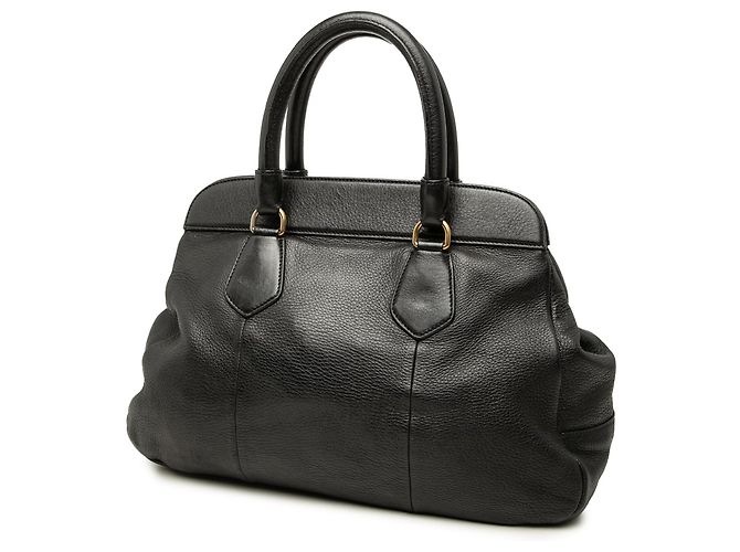 Borsa Prada Vitello Daino nera Nero - vista 2