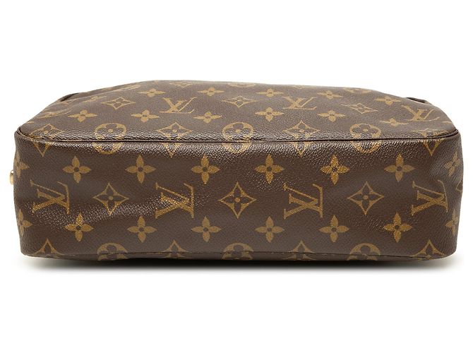Borsa a pochette Louis Vuitton Monogram Trousse Toilette 28 Marrone - vista 3