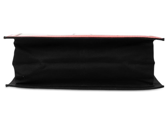 Tote Verticale Chanel Choco Bar Patent Coco Mademoiselle Rossa Rosso - vista 3
