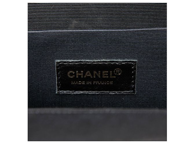 Tote Verticale Chanel Choco Bar Patent Coco Mademoiselle Rossa Rosso - vista 5