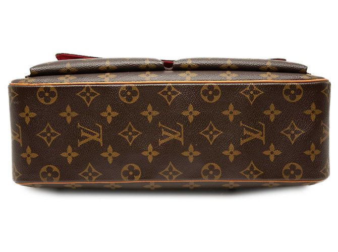 Borsa a tracolla Louis Vuitton Monogram Viva Cite GM Marrone - vista 3