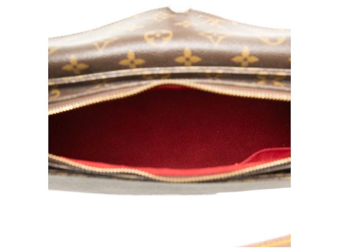 Borsa a tracolla Louis Vuitton Monogram Viva Cite GM Marrone - vista 4