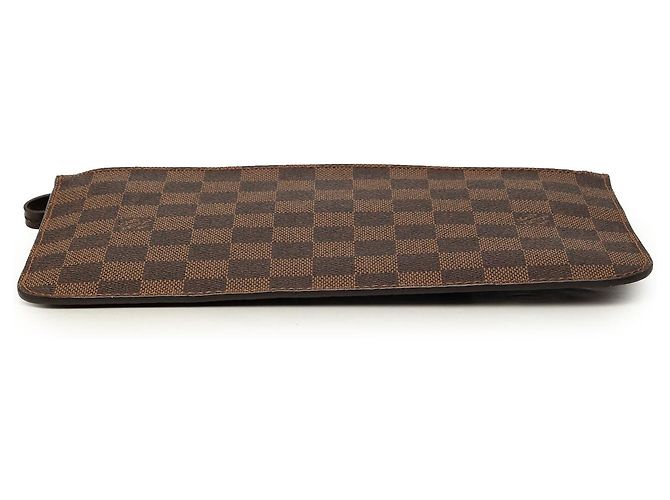 Pouch Louis Vuitton Damier Ebene Neverfull MM marrone - vista 3