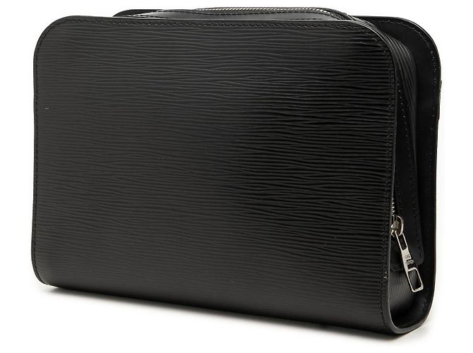 Borsa a pochette Louis Vuitton Epi Pochette Hoche Nera Nero - vista 2
