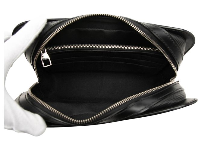 Borsa a pochette Louis Vuitton Epi Pochette Hoche Nera Nero - vista 4