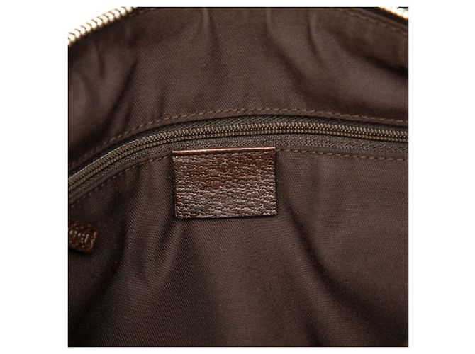 Borsa Gucci GG Canvas Web Pop Beige - vista 5
