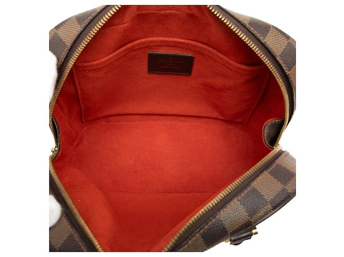 Borsa a mano Mini Sarria Louis Vuitton Damier Ebene Marrone - vista 4