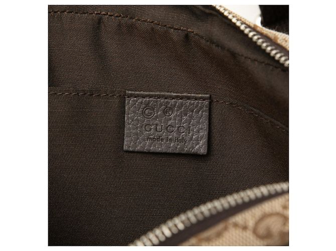 Borsa cintura Gucci GG Canvas Beige - vista 5
