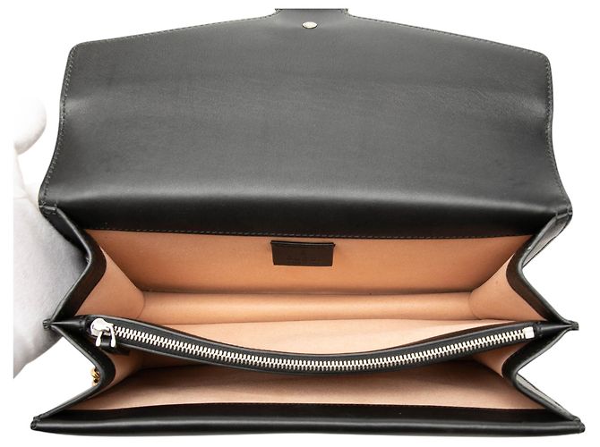 Black Gucci Medium Studded Calfskin Dionysus Shoulder Bag - view 4